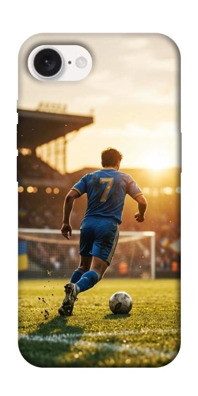 Чохол itsPrint Football player для Apple iPhone 16e (6.1"), спорт, купити оптом з доставкою