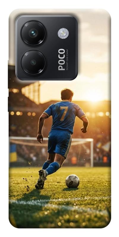 Чохол itsPrint Football player для Xiaomi Poco M7 Pro 5G, спорт, купити оптом з доставкою