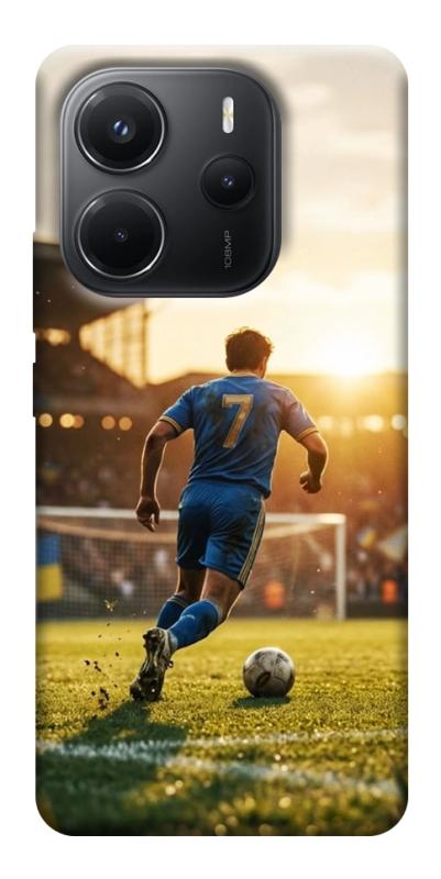 Чохол itsPrint Football player для Xiaomi Redmi Note 14 4G (Europe version), спорт, купити оптом з доставкою