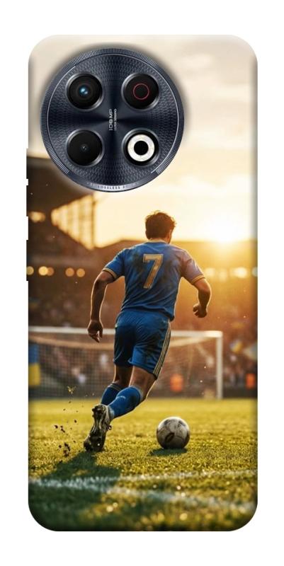 Чохол itsPrint Football player для TECNO Spark 30 Pro (KL7), спорт, купити оптом з доставкою