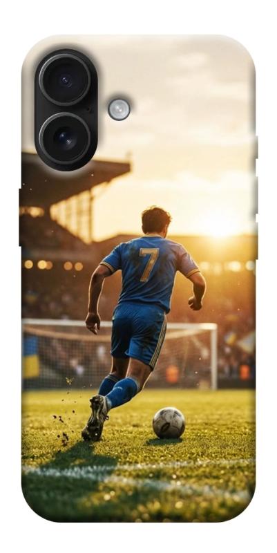 Чохол itsPrint Football player для Apple iPhone 17 (6.3"), спорт, купити оптом з доставкою