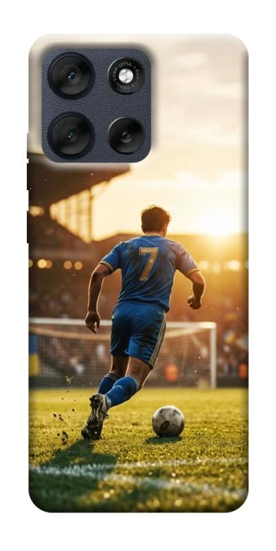 Чохол itsPrint Football player для Motorola Moto G56 5G, спорт, купити оптом з доставкою