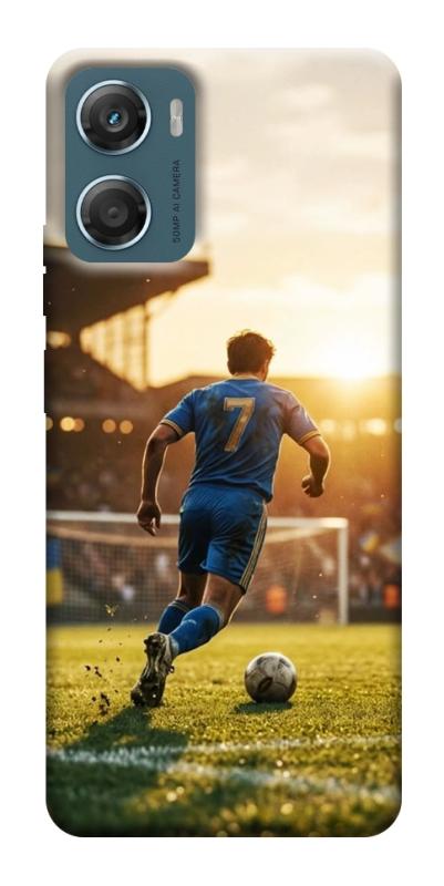 Чохол itsPrint Football player для Motorola Moto G06, спорт, купити оптом з доставкою