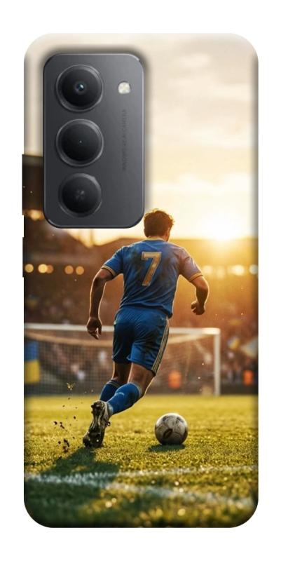 Чохол itsPrint Football player для Xiaomi Redmi 15 4G (Global) / 5G, спорт, купити оптом з доставкою