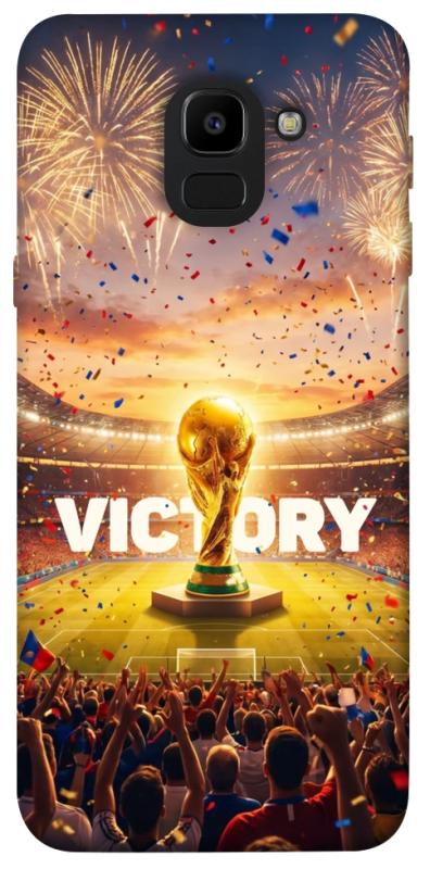 Чохол itsPrint Football victory для Samsung J600F Galaxy J6 (2018), спорт, купити оптом з доставкою