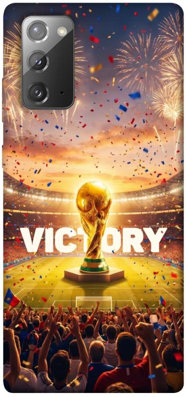 Чохол itsPrint Football victory для Samsung Galaxy Note 20, спорт, купити оптом з доставкою
