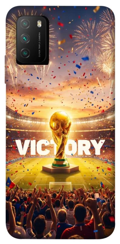 Чохол itsPrint Football victory для Xiaomi Poco M3, спорт, купити оптом з доставкою
