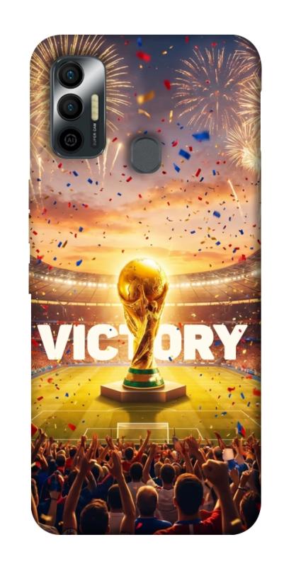 Чохол itsPrint Football victory для TECNO Spark 7, спорт, купити оптом з доставкою