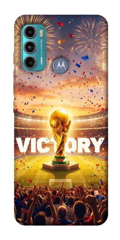 Чохол itsPrint Football victory для Motorola Moto G60, спорт, купити оптом з доставкою
