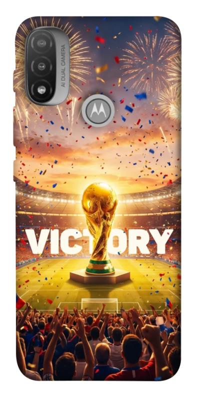 Чохол itsPrint Football victory для Motorola Moto E20, спорт, купити оптом з доставкою