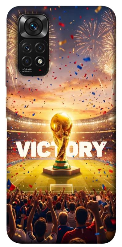 Чохол itsPrint Football victory для Xiaomi Redmi Note 11 (Global) / Note 11S, спорт, купити оптом з доставкою