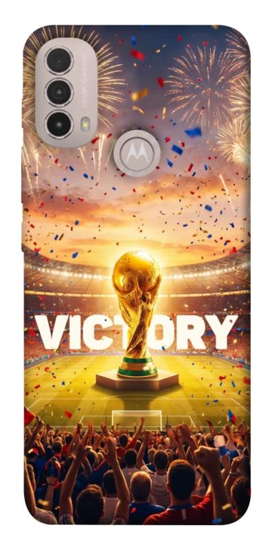 Чохол itsPrint Football victory для Motorola Moto E40, спорт, купити оптом з доставкою