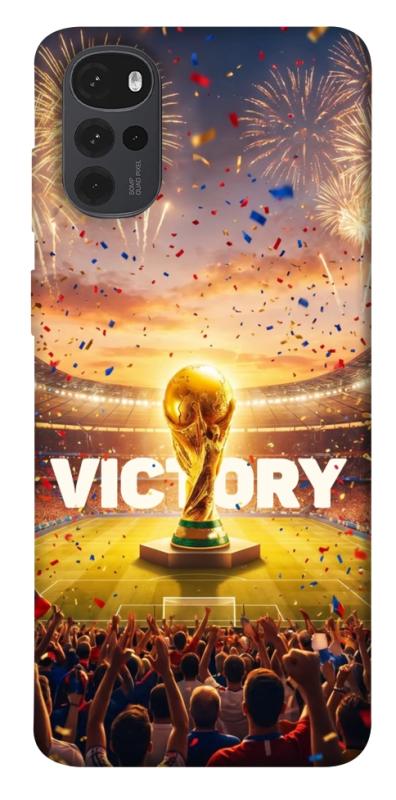 Чохол itsPrint Football victory для Motorola Moto G22, спорт, купити оптом з доставкою
