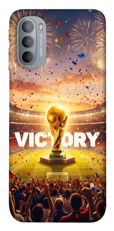 Чохол itsPrint Football victory для Motorola Moto G31, спорт, купити оптом з доставкою