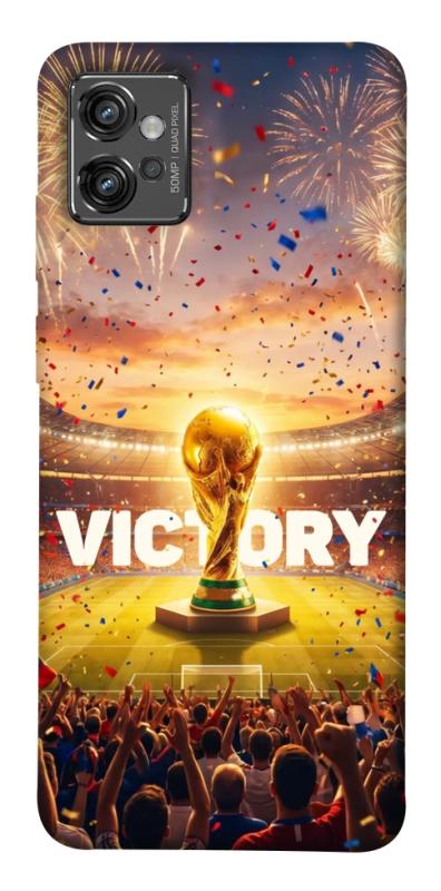 Чохол itsPrint Football victory для Motorola Moto G32, спорт, купити оптом з доставкою