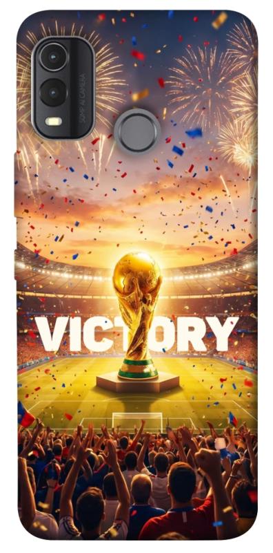 Чохол itsPrint Football victory для Nokia G11 Plus, спорт, купити оптом з доставкою