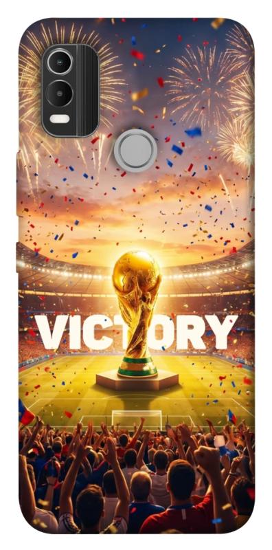 Чохол itsPrint Football victory для Nokia C21 Plus, спорт, купити оптом з доставкою