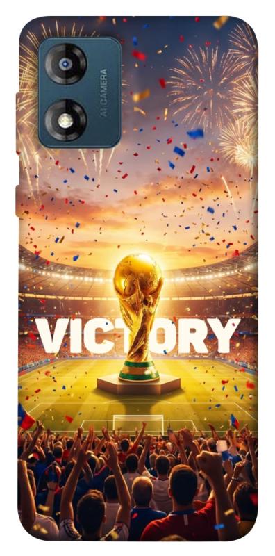 Чохол itsPrint Football victory для Motorola Moto E13, спорт, купити оптом з доставкою