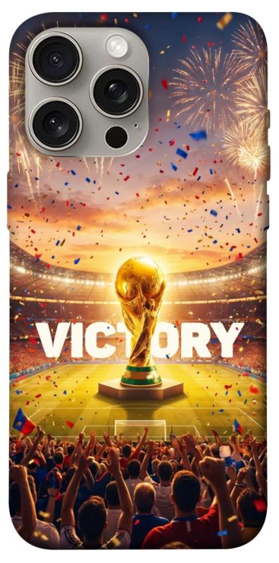 Чохол itsPrint Football victory для Apple iPhone 15 Pro Max (6.7"), спорт, купити оптом з доставкою