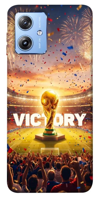 Чохол itsPrint Football victory для Motorola Moto G84, спорт, купити оптом з доставкою
