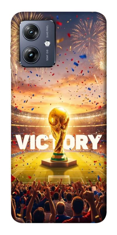 Чохол itsPrint Football victory для Motorola Moto G54, спорт, купити оптом з доставкою