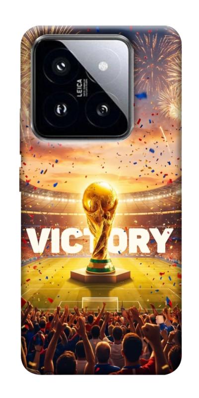 Чохол itsPrint Football victory для Xiaomi 14 Pro, спорт, купити оптом з доставкою