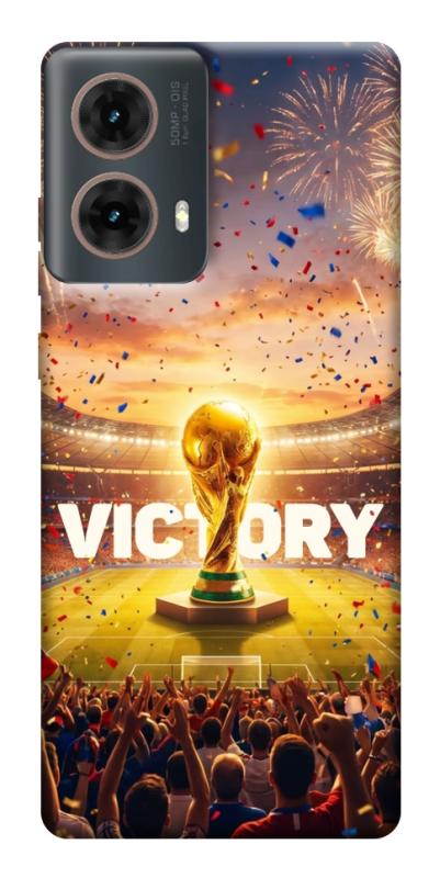 Чохол itsPrint Football victory для Motorola Moto G85, спорт, купити оптом з доставкою