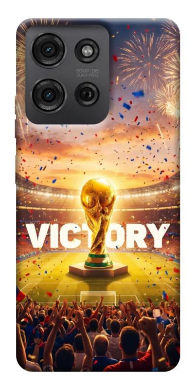 Чохол itsPrint Football victory для Motorola Moto G75 5G, спорт, купити оптом з доставкою