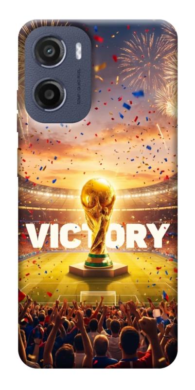 Чохол itsPrint Football victory для Motorola Moto G05, спорт, купити оптом з доставкою