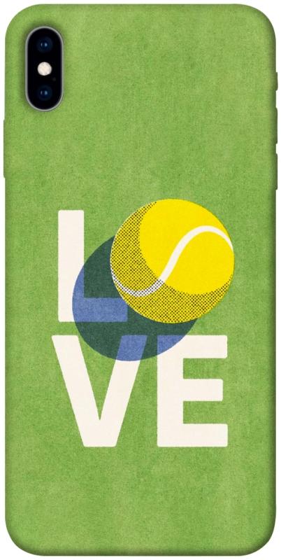 Чохол itsPrint Love tennis для Apple iPhone X (5.8"), спорт, купити оптом з доставкою