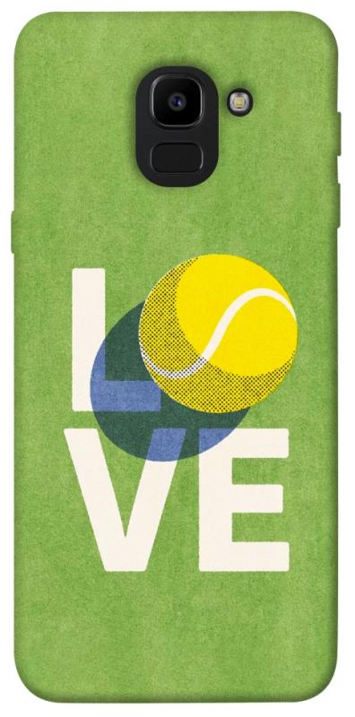 Чохол itsPrint Love tennis для Samsung J600F Galaxy J6 (2018), спорт, купити оптом з доставкою
