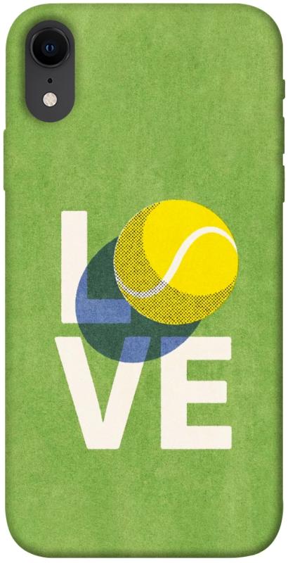 Чохол itsPrint Love tennis для Apple iPhone XR (6.1"), спорт, купити оптом з доставкою