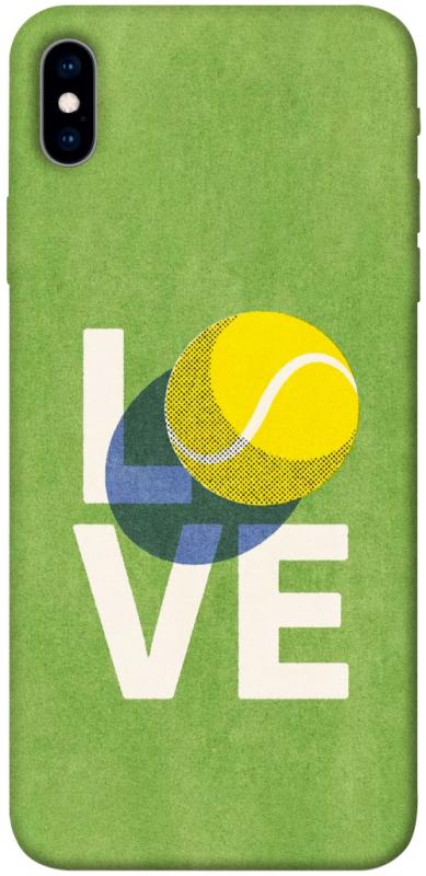 Чохол itsPrint Love tennis для Apple iPhone XS Max (6.5"), спорт, купити оптом з доставкою