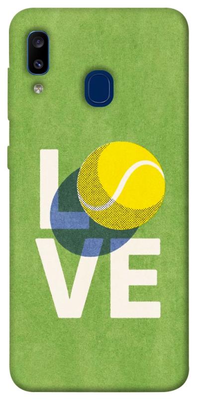 Чохол itsPrint Love tennis для Samsung Galaxy A20 / A30, спорт, купити оптом з доставкою