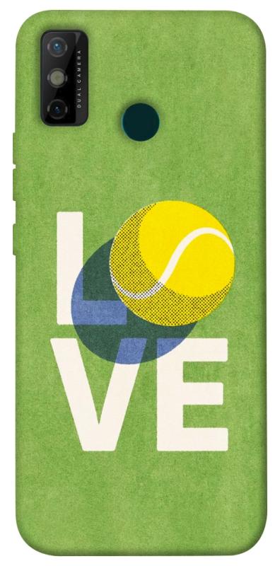 Чохол itsPrint Love tennis для TECNO Spark 6 Go, спорт, купити оптом з доставкою