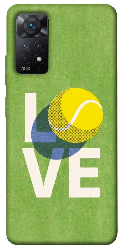 Чохол itsPrint Love tennis для Xiaomi Redmi Note 11 Pro 4G/5G, спорт, купити оптом з доставкою
