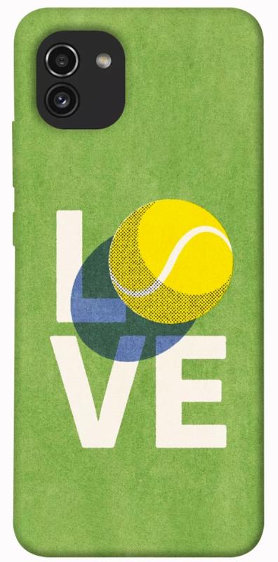 Чохол itsPrint Love tennis для Samsung Galaxy A03, спорт, купити оптом з доставкою