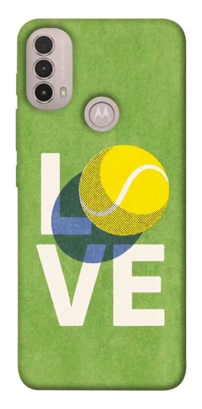 Чохол itsPrint Love tennis для Motorola Moto E40, спорт, купити оптом з доставкою