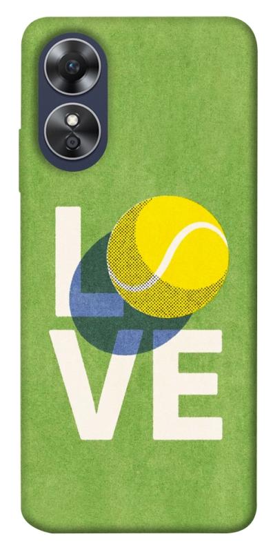 Чохол itsPrint Love tennis для Oppo A17, спорт, купити оптом з доставкою