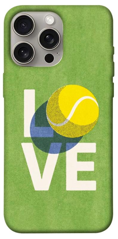 Чохол itsPrint Love tennis для Apple iPhone 15 Pro Max (6.7"), спорт, купити оптом з доставкою