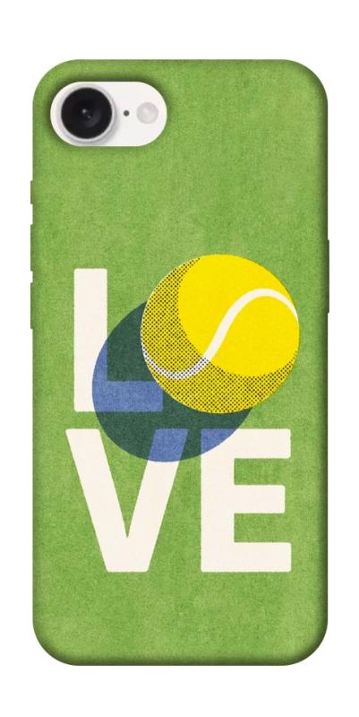 Чохол itsPrint Love tennis для Apple iPhone 16e (6.1"), спорт, купити оптом з доставкою