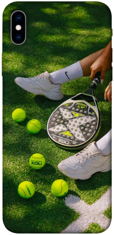Чохол itsPrint Puddle tennis для Apple iPhone XS Max (6.5"), спорт, купити оптом з доставкою