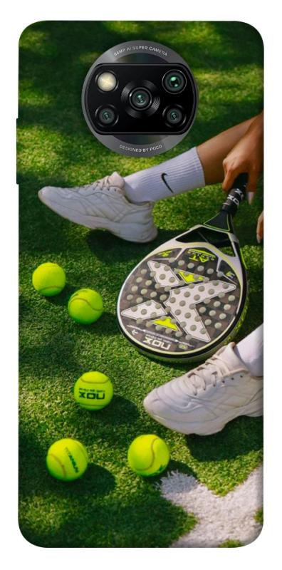Чохол itsPrint Puddle tennis для Xiaomi Poco X3 NFC / Poco X3 Pro, спорт, купити оптом з доставкою
