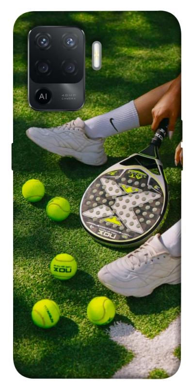 Чохол itsPrint Puddle tennis для Oppo Reno 5 Lite, спорт, купити оптом з доставкою