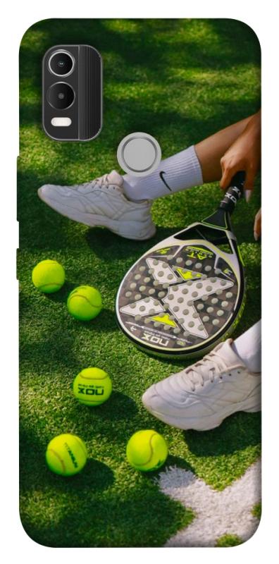 Чохол itsPrint Puddle tennis для Nokia C21 Plus, спорт, купити оптом з доставкою
