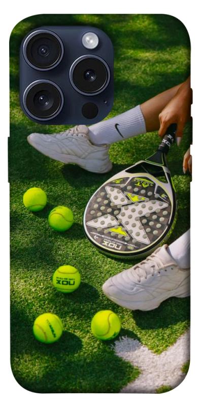 Чохол itsPrint Puddle tennis для Apple iPhone 15 Pro (6.1"), спорт, купити оптом з доставкою