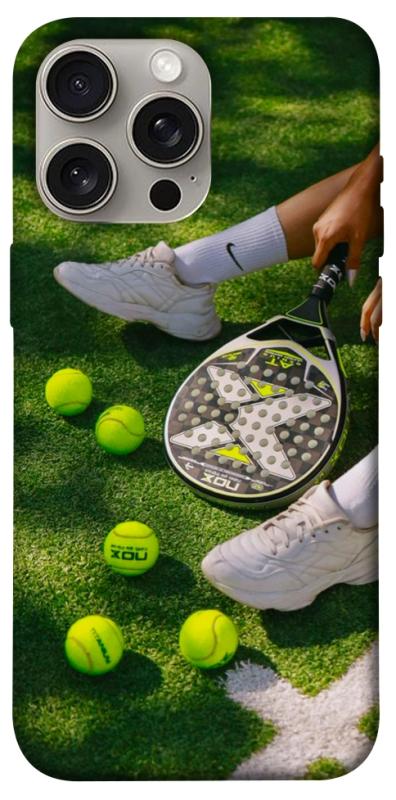 Чохол itsPrint Puddle tennis для Apple iPhone 15 Pro Max (6.7"), спорт, купити оптом з доставкою