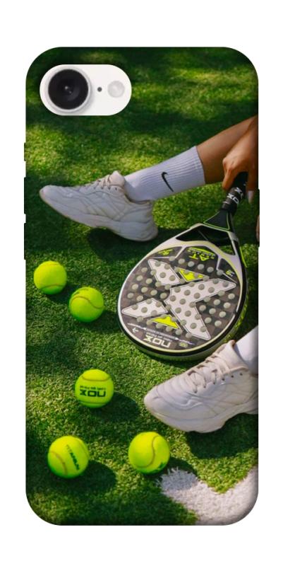 Чохол itsPrint Puddle tennis для Apple iPhone 16e (6.1"), спорт, купити оптом з доставкою