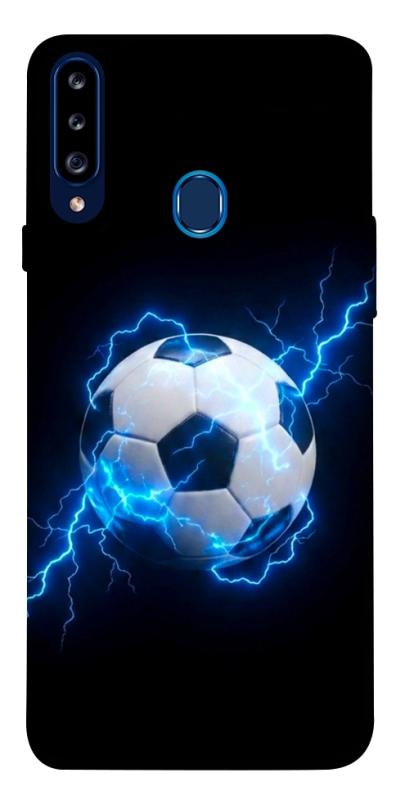 Чохол itsPrint Thunder ball для Samsung Galaxy A20s, спорт, купити оптом з доставкою