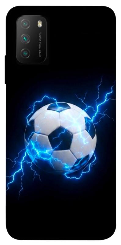 Чохол itsPrint Thunder ball для Xiaomi Poco M3, спорт, купити оптом з доставкою